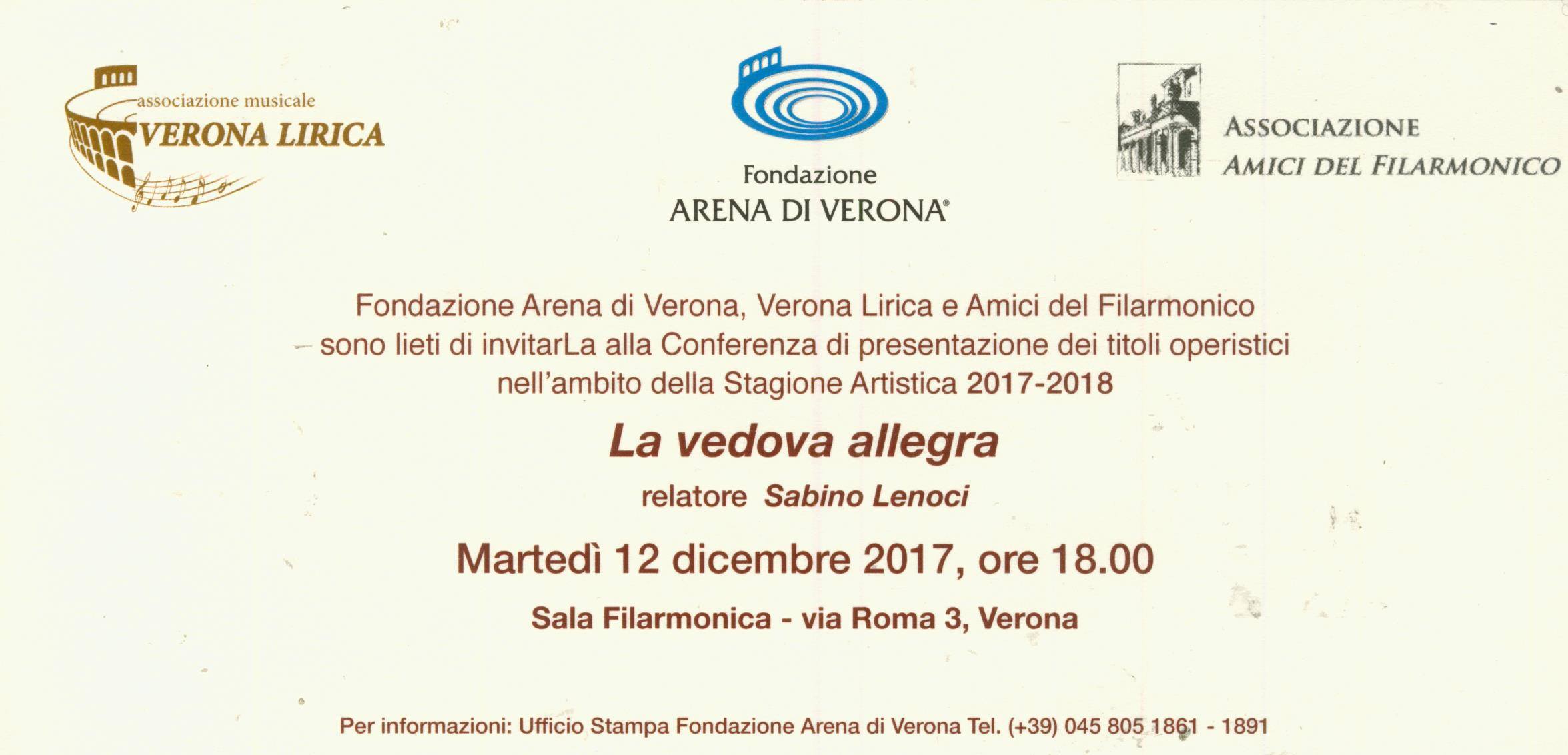 Concerto Lirico - Vocale Teatro Filarmonico